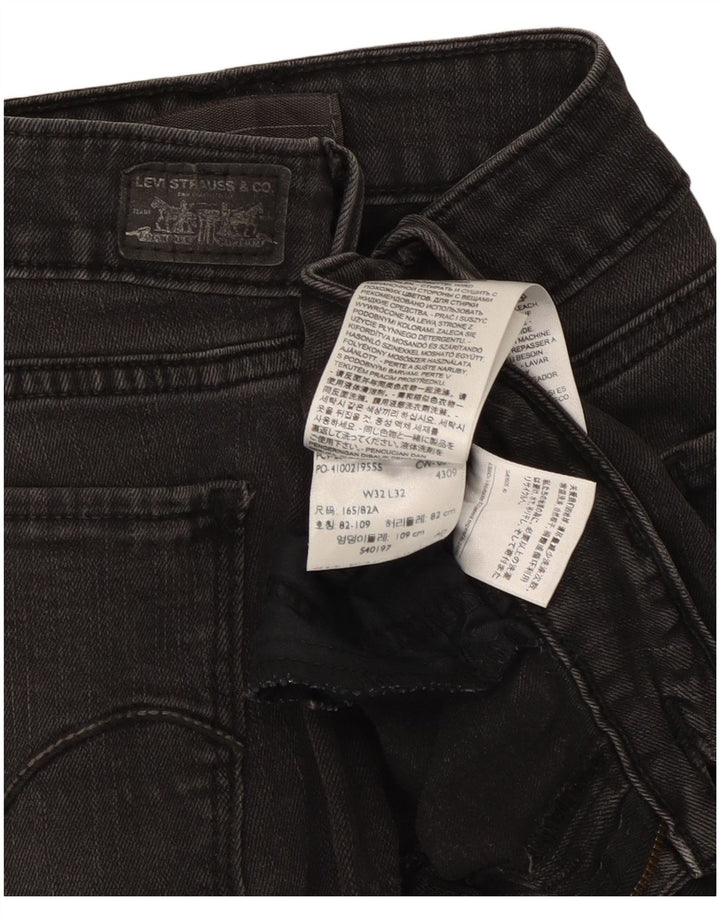 Levi's Jean Legging Bootcut Femme W32 L32 Noir Coton