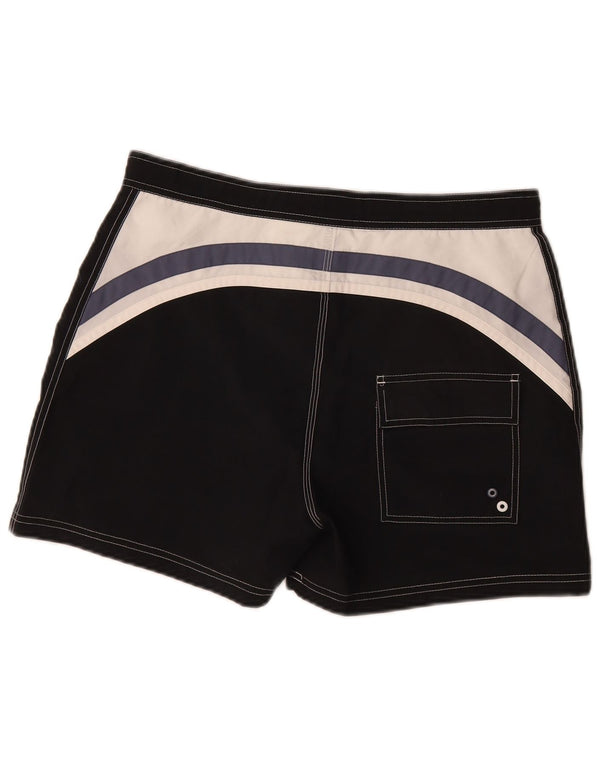 Nike Mens Swimming Shorts Medium  Black Colourblock Polyester