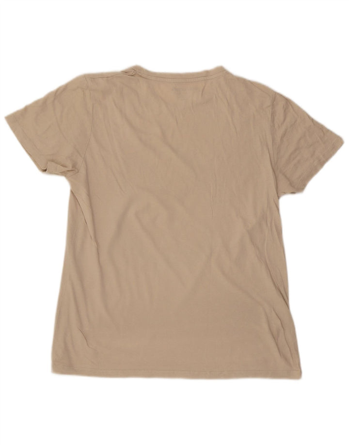 Jack & Jones T-Shirt Graphique Homme Beige Moyen