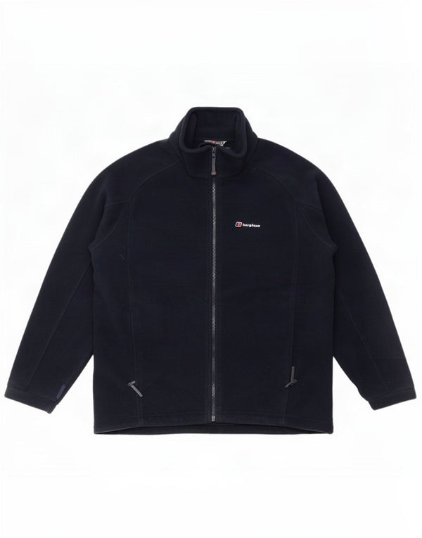 Berghaus Veste polaire doublée pour homme UK 40 Large Bleu marine Polyester