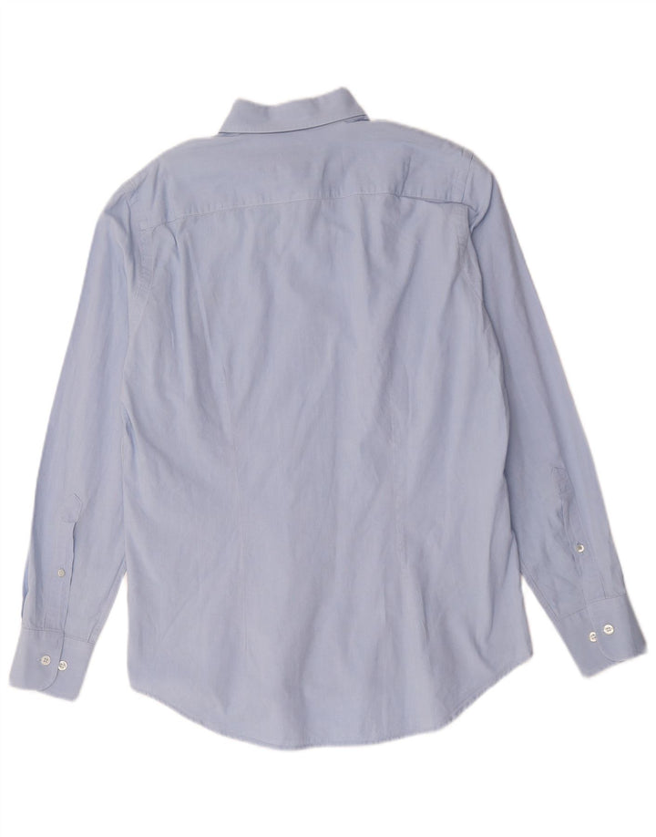 FRED PERRY Chemise Slim Fit Homme Bleu Moyen Coton