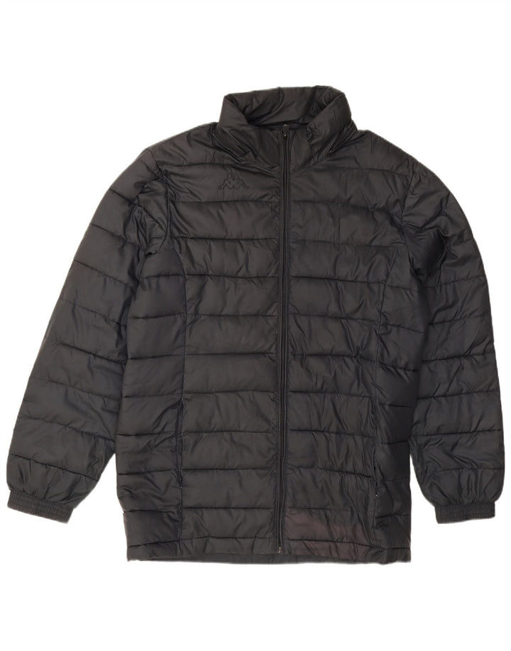 Kappa Veste matelassée pour homme UK 40 Large Noir Polyester