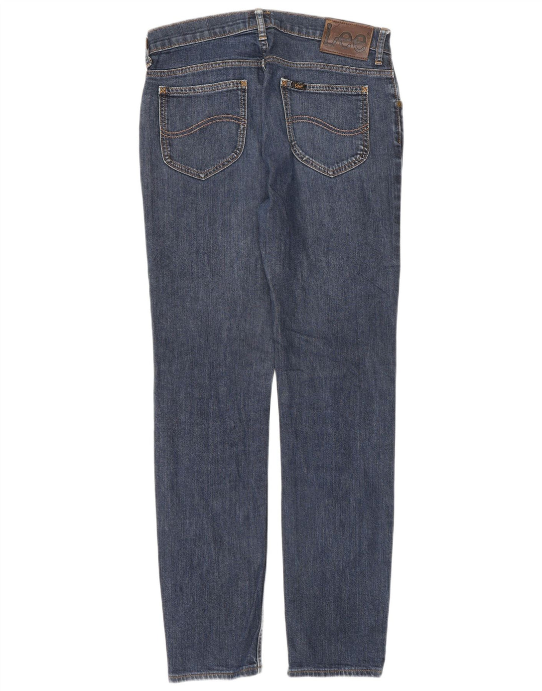Lee Jean Slim Rider W30 L32 Homme Bleu Marine Coton