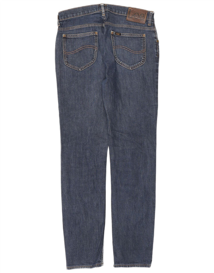 Lee Jean Slim Rider W30 L32 Homme Bleu Marine Coton