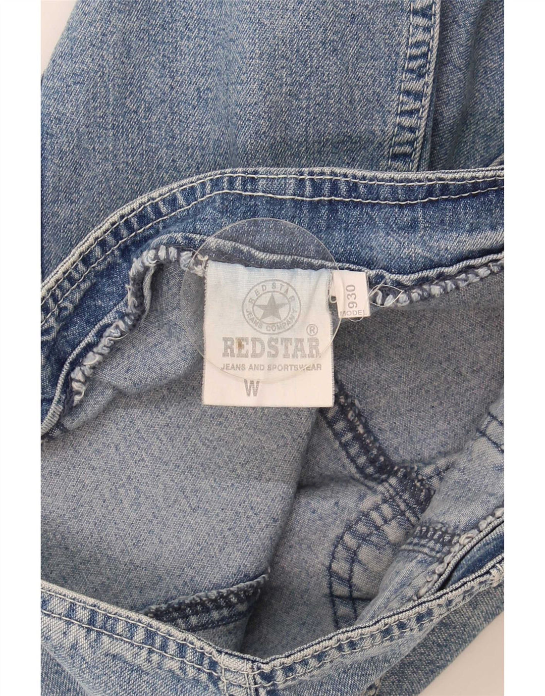 vintage Femme Mini Jupe En Jean W27 Petit Coton Bleu