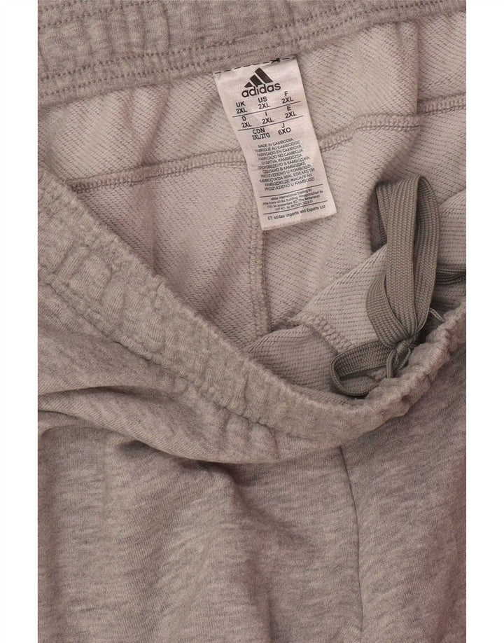 Adidas Pantalon de survêtement pour homme Joggers 2XL Gris Polyester