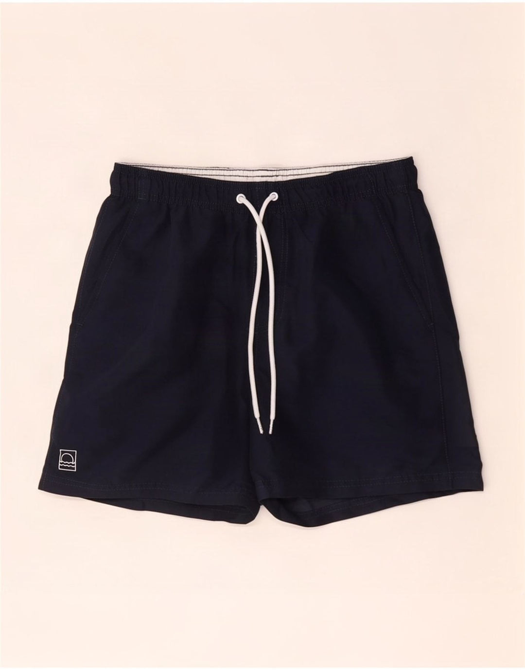 Marks & Spencer Short de bain homme petit bleu marine polyester