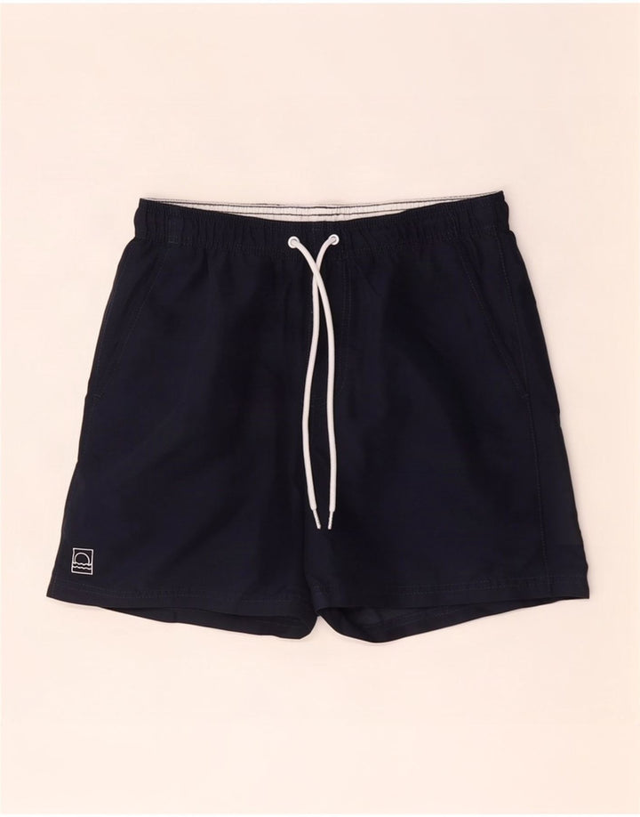 Marks & Spencer Short de bain homme petit bleu marine polyester