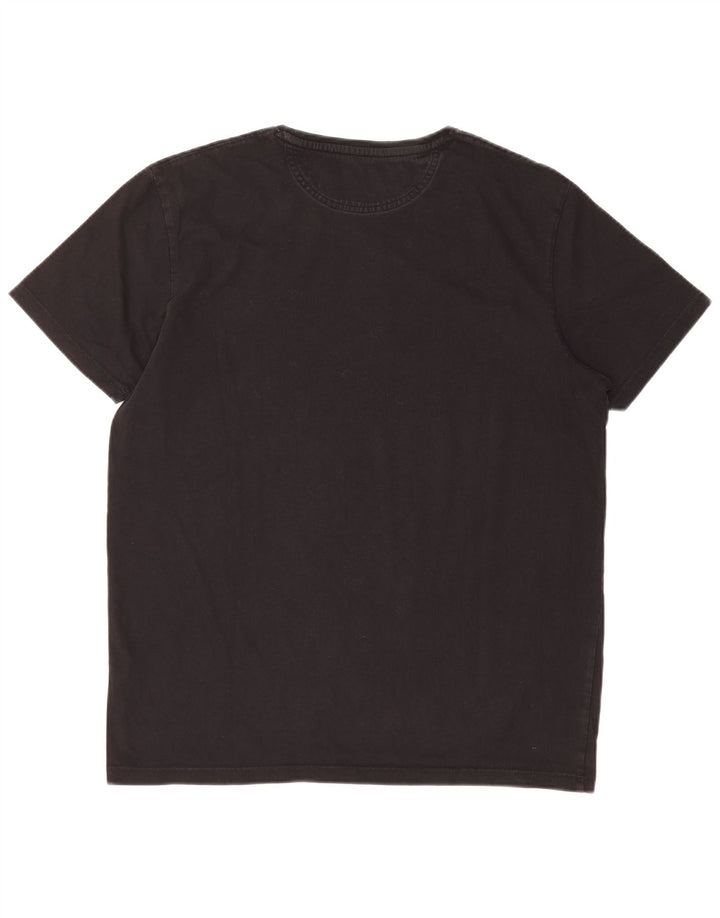 Timberland T-Shirt Slim Fit Homme Noir Moyen
