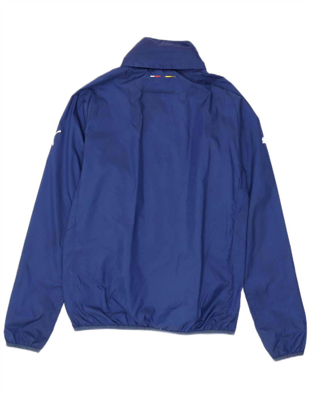 Puma Veste de Pluie à Capuche Arsenal Homme UK 38 Bleu Moyen Nylon