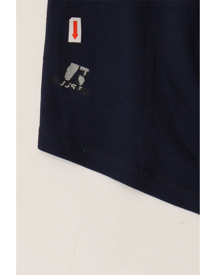 Russell Athletic Short de sport Dri-Power pour homme Taille L en polyester bleu marine