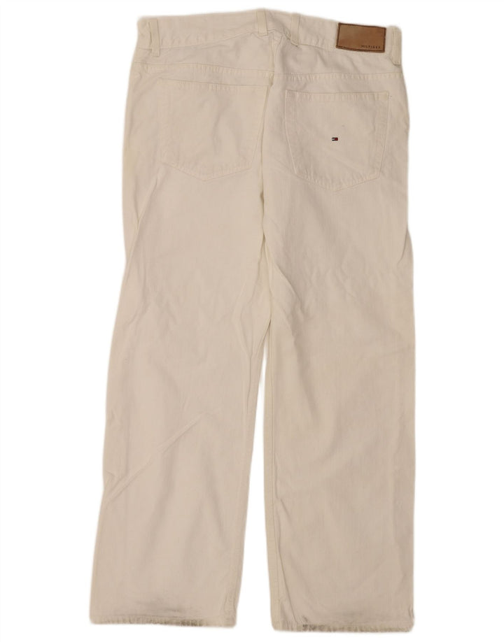 Tommy Hilfiger Jean droit homme W36 L30 coton blanc