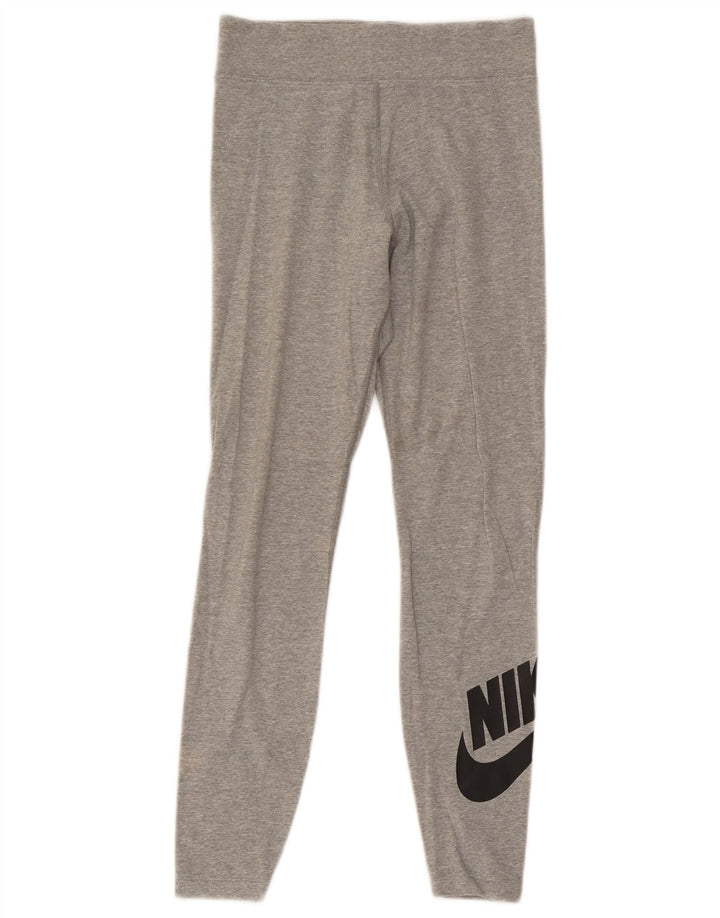 Nike Legging graphique pour femme UK 8 Small Gris Coton