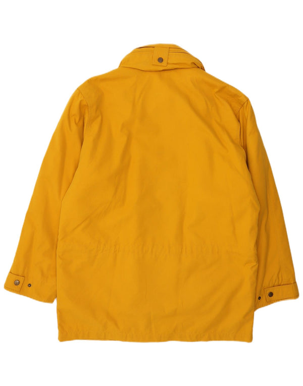 Ciesse Piumini Manteau coupe-vent à capuche pour homme Coupe ample IT 48 Jaune moyen