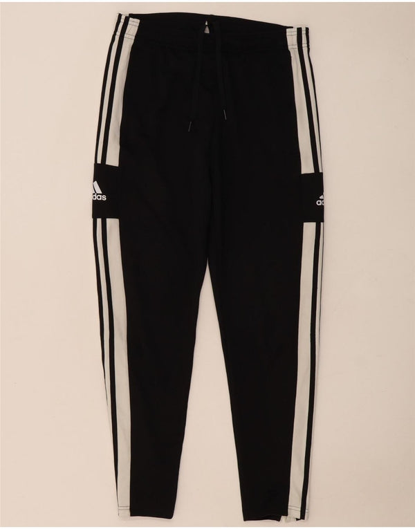 Adidas Pantalon de survêtement Aeroready pour femme UK 14 Noir moyen Colourblock