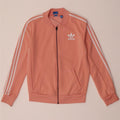 Adidas Veste de survêtement graphique pour femme UK 8 Petit Rose Polyester