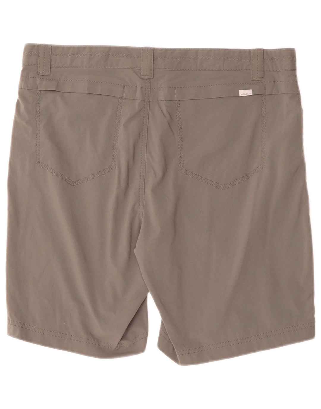 Eddie Bauer Short décontracté pour femme US 10 Large W34 Gris Polyamide