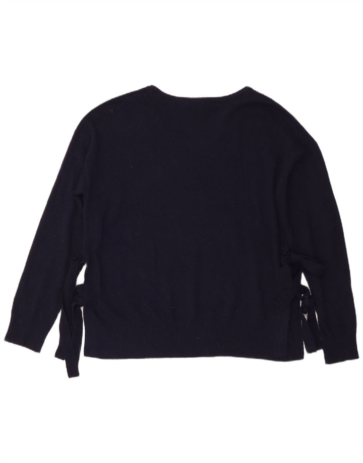 Esprit Pull col bateau pour femme UK 14 Bleu marine moyen