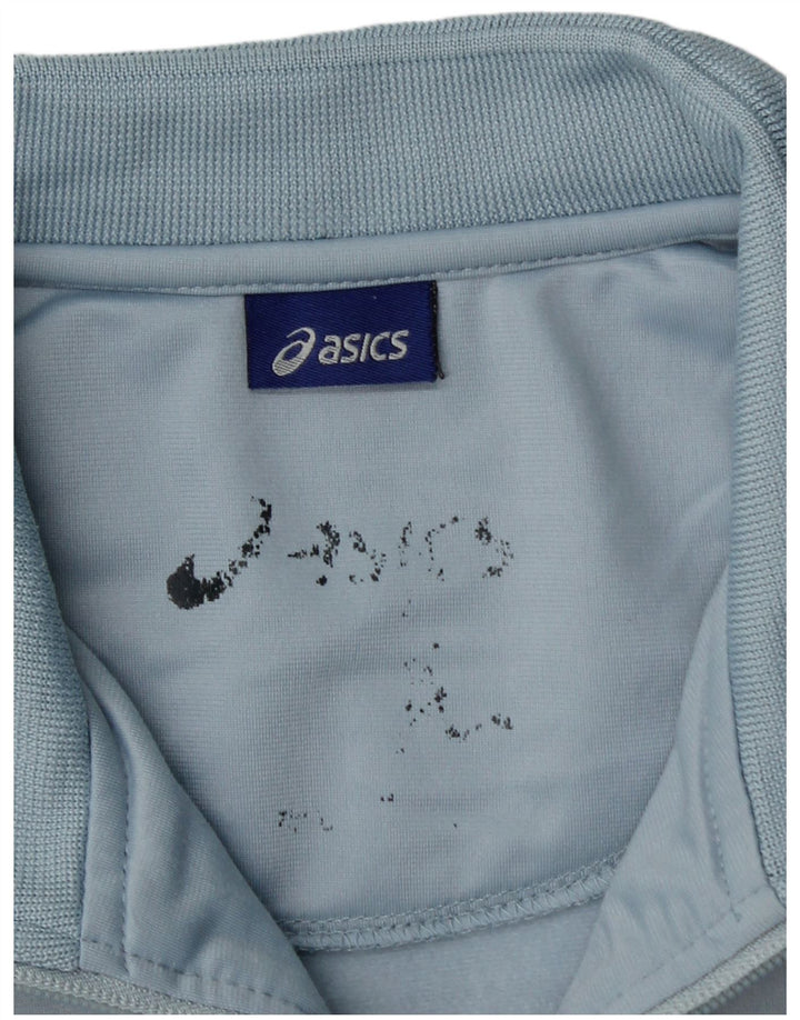 Asics Veste de Survêtement Homme Bleu Moyen Polyester