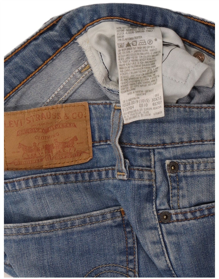 Levi's Jean Droit Femme W30 L30 Bleu Coton