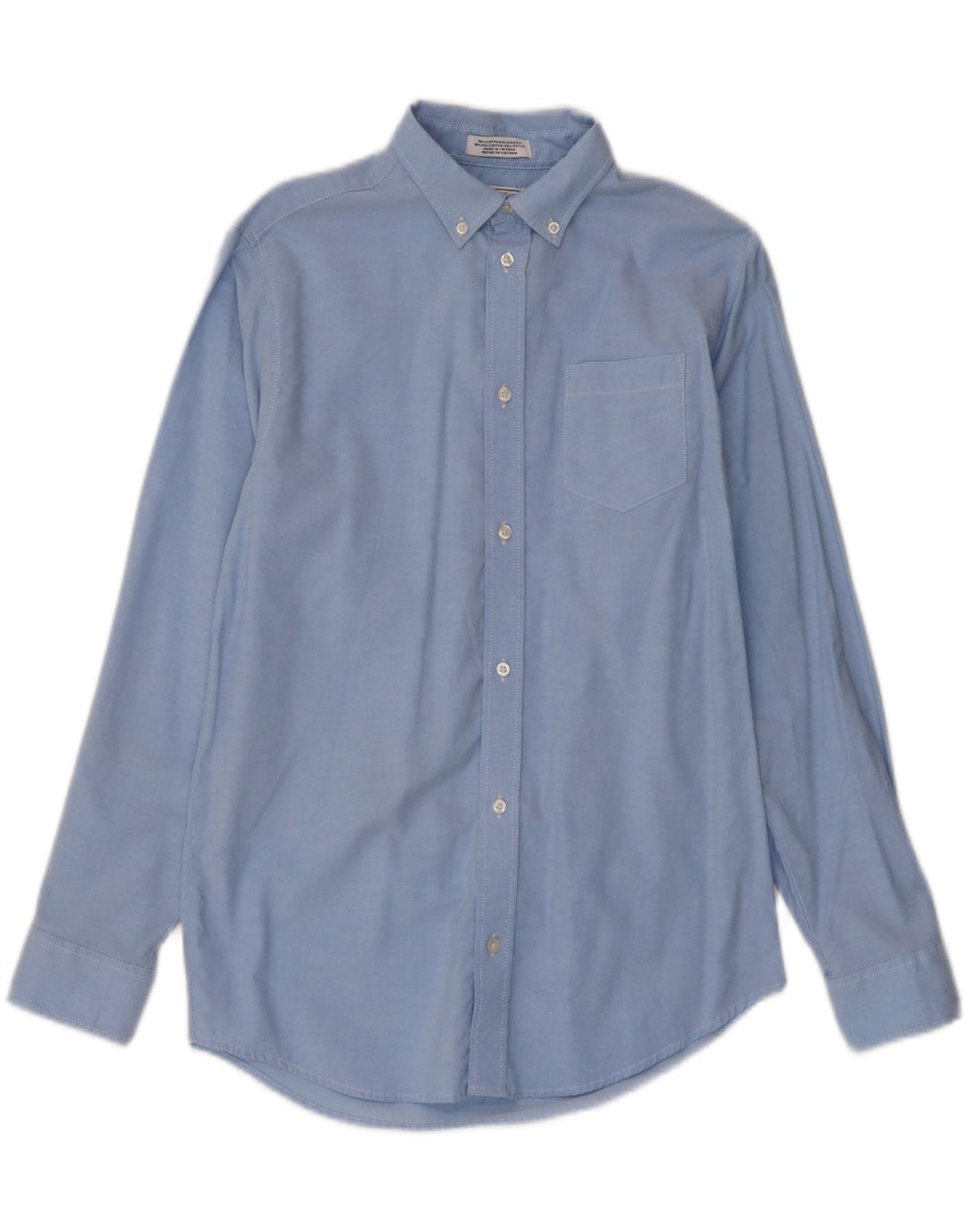 IZOD Boys Shirt 15-16 Years Blue Cotton Vintage Izod and Second-Hand Izod from Messina Hembry 