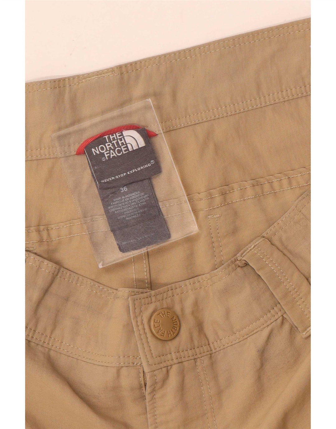 The North Face Short cargo pour hommes W36 Grand nylon beige