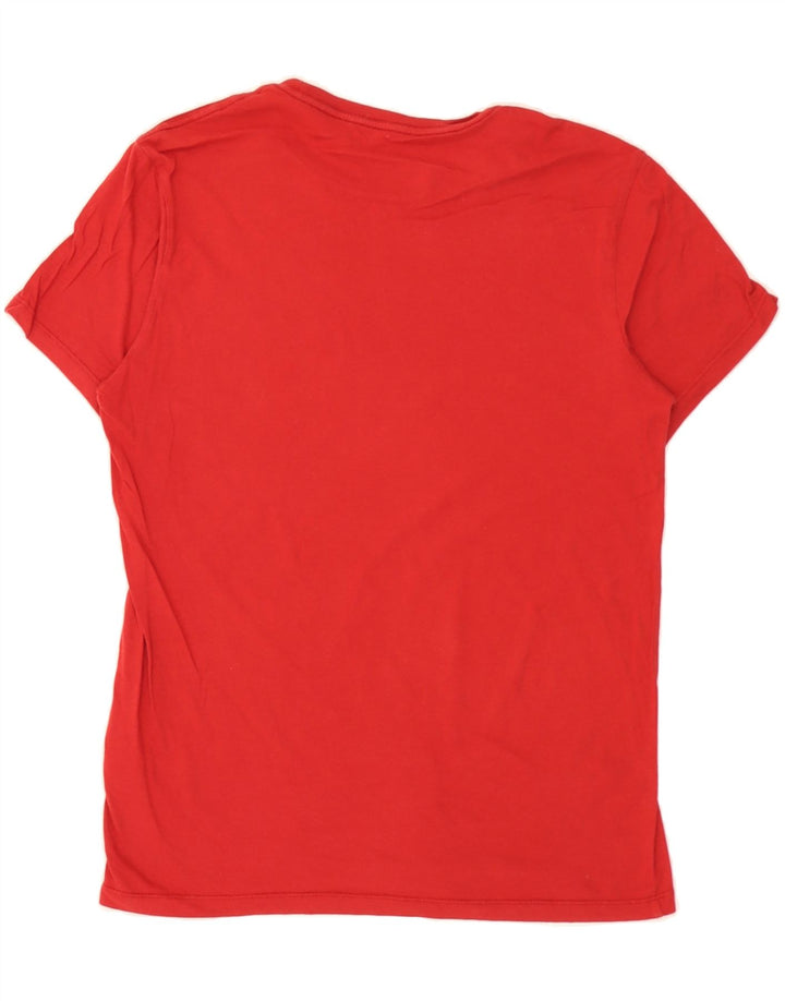 LEVI'S Mens Slim T-Shirt Top Medium Red Cotton Vintage Levi's and Second-Hand Levi's from Messina Hembry 