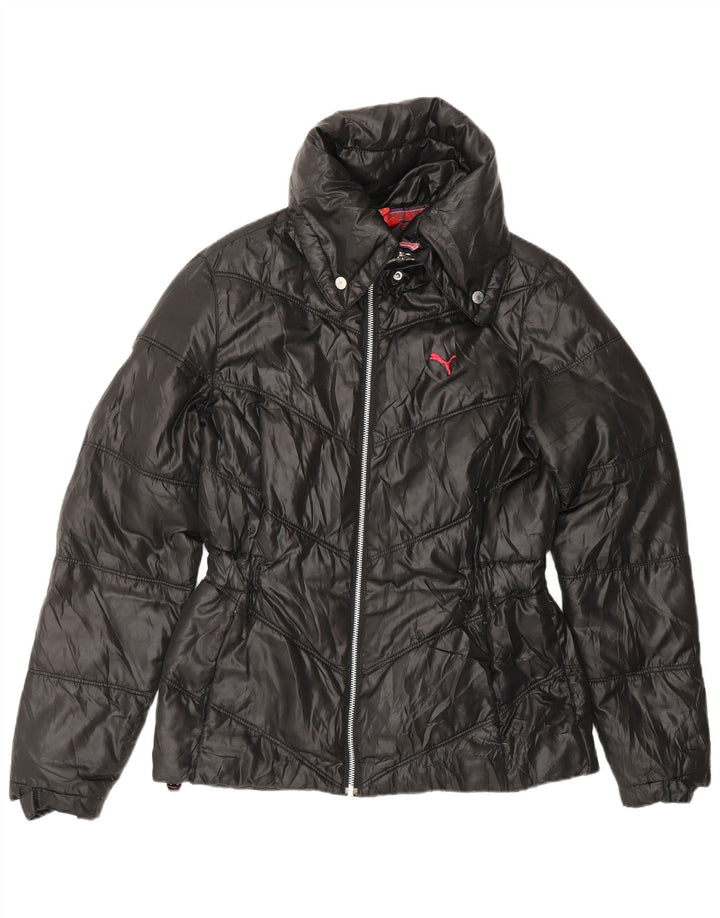 PUMA Veste rembourrée pour femme UK 12 Medium Noir