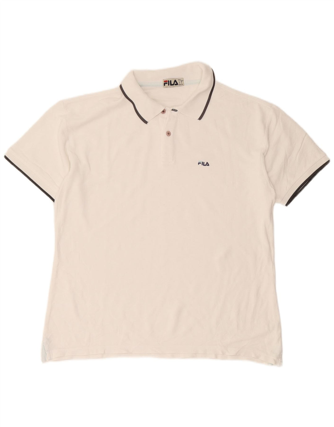 Fila Polo Homme IT 52 Large Blanc