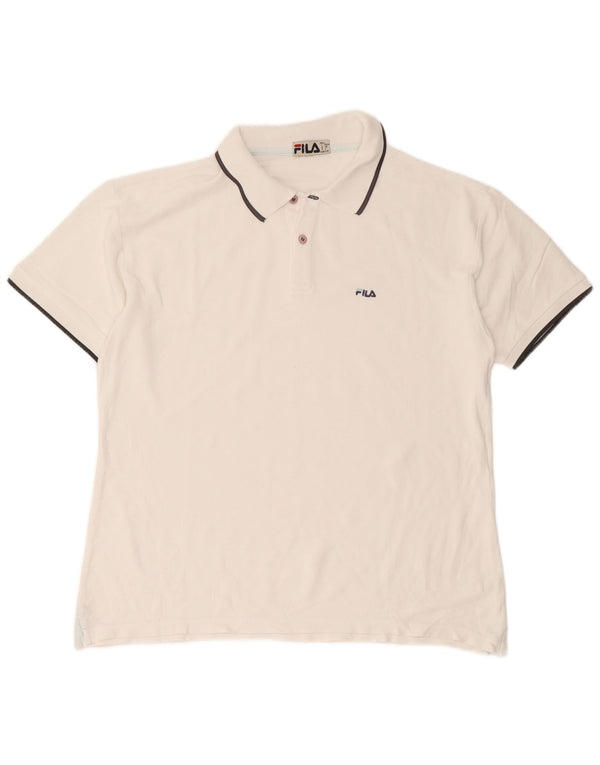 Fila Polo Homme IT 52 Large Blanc