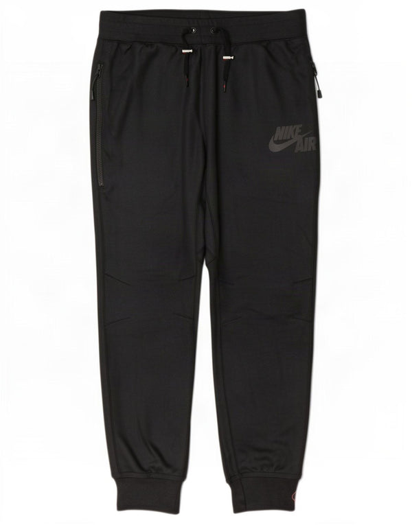 Nike Pantalon de survêtement graphique pour homme en coton bleu marine moyen