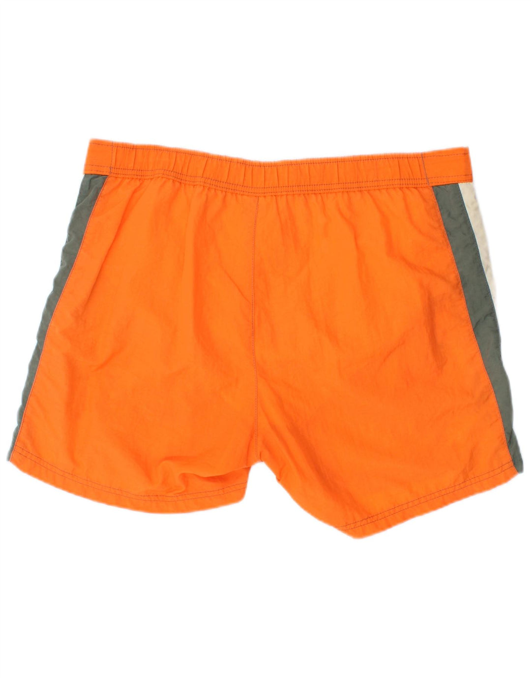 Champion Short de Bain Homme Orange Colorblock Polyamide