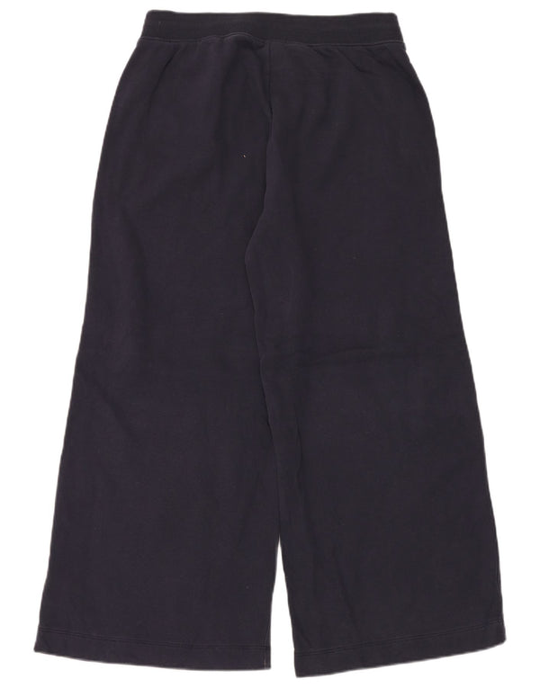 MARKS & SPENCER Pantalon de survêtement pour femme UK 12 Bleu marine moyen Coton