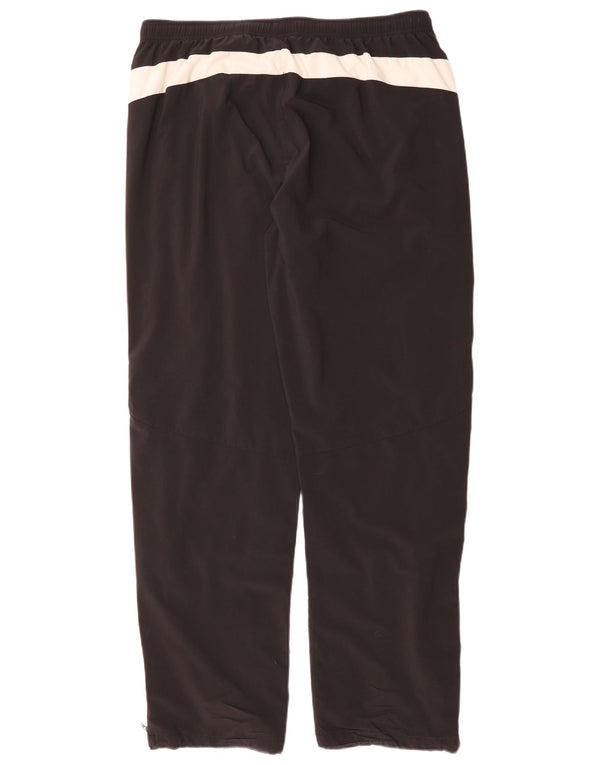 LOTTO Pantalon de Survêtement Homme Large Noir Colorblock Polyester