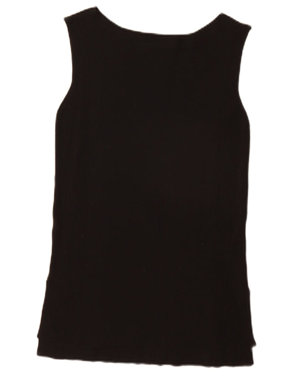 Zara Femme Débardeur UK 10 Petit Noir