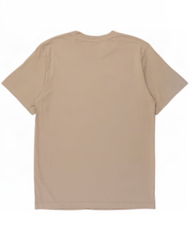 Nike T-shirt pour homme en coton beige Taille L