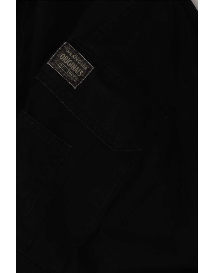 Wrangler Pantalon cargo droit pour homme W38 L32 Noir