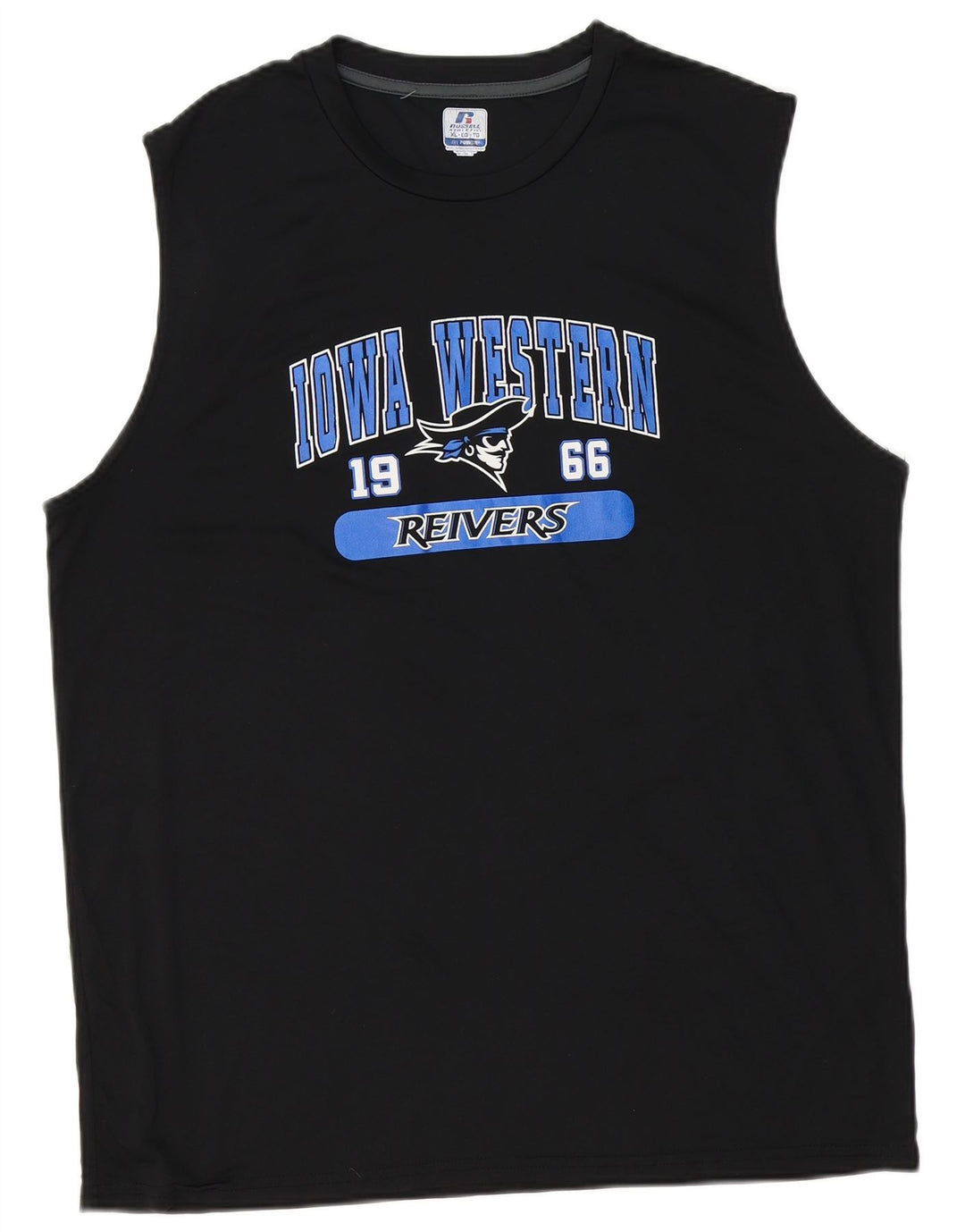 Russell Athletic Débardeur graphique Dri-Power pour homme XL Noir