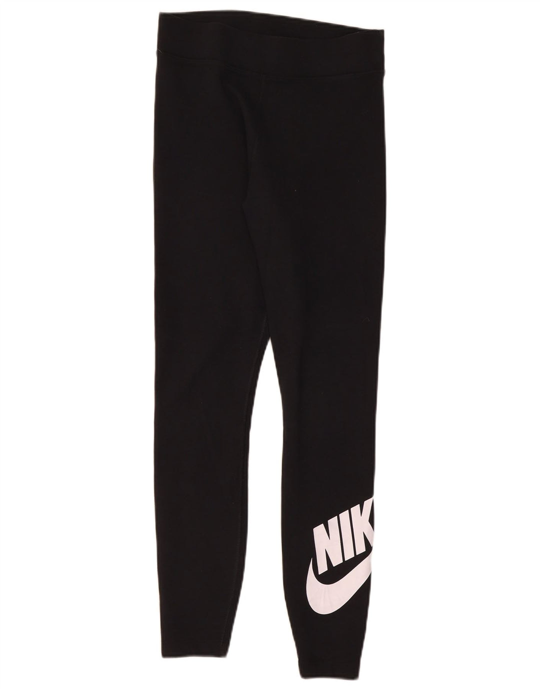 Nike Leggings graphiques pour femmes UK 12 coton noir moyen
