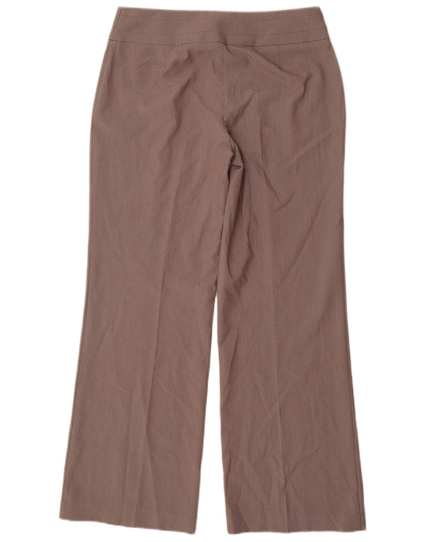 Marks & Spencer Pantalon décontracté à jambe large pour femme UK 12 Medium W30 L31 Gris