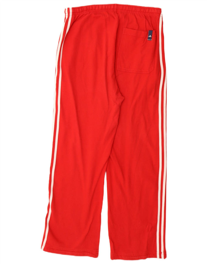 ADIDAS Pantalon de survêtement pour homme UK 42/44 Large Rouge Coton
