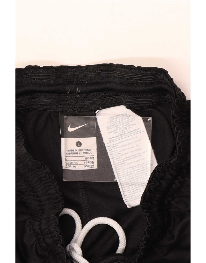 Short de sport Nike Dri Fit pour hommes, grand, noir, polyester