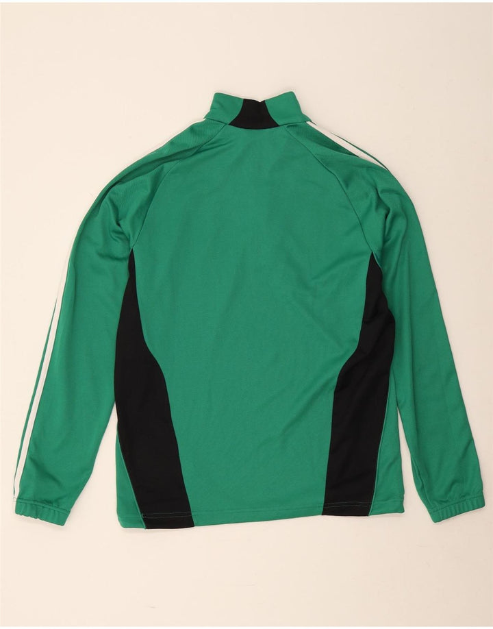 Adidas Haut de Survêtement Climacool Pullover Homme Vert Moyen Colorblock