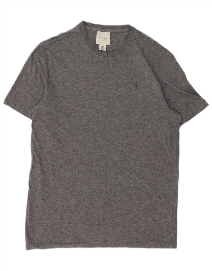 Calvin Klein T-Shirt Homme Petit Gris Coton