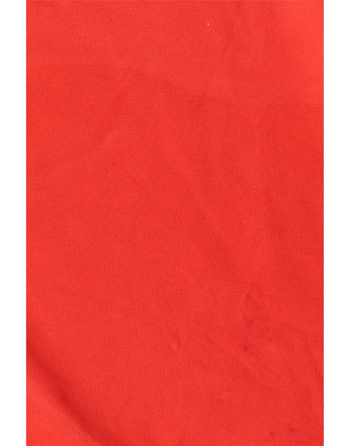 Joules Sweatshirt Jumper Small Orange Coton Homme