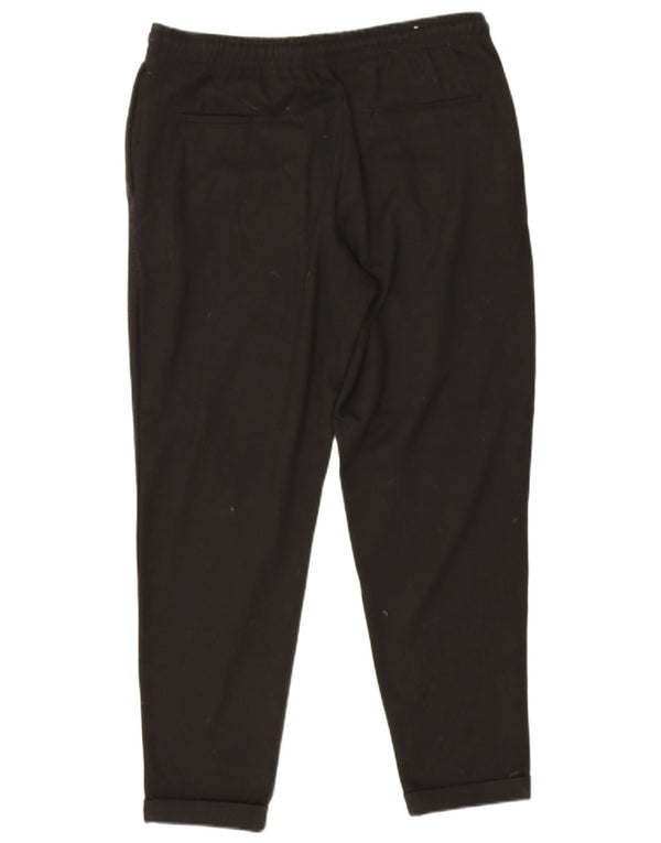 Zara Pantalon Chino Fuselé Homme Large W32 L28 Noir Polyester
