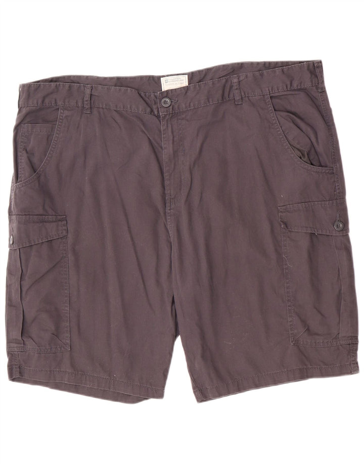 Mountain Warehouse Short cargo pour homme W44 2XL Gris Coton