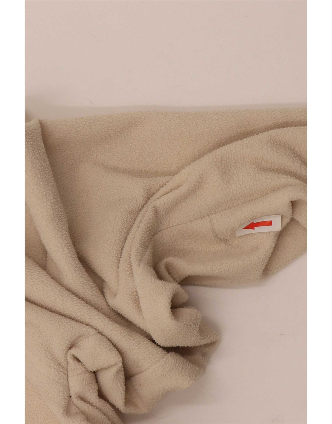 Kappa Pull polaire à col zippé pour homme 2XL Beige Polyester