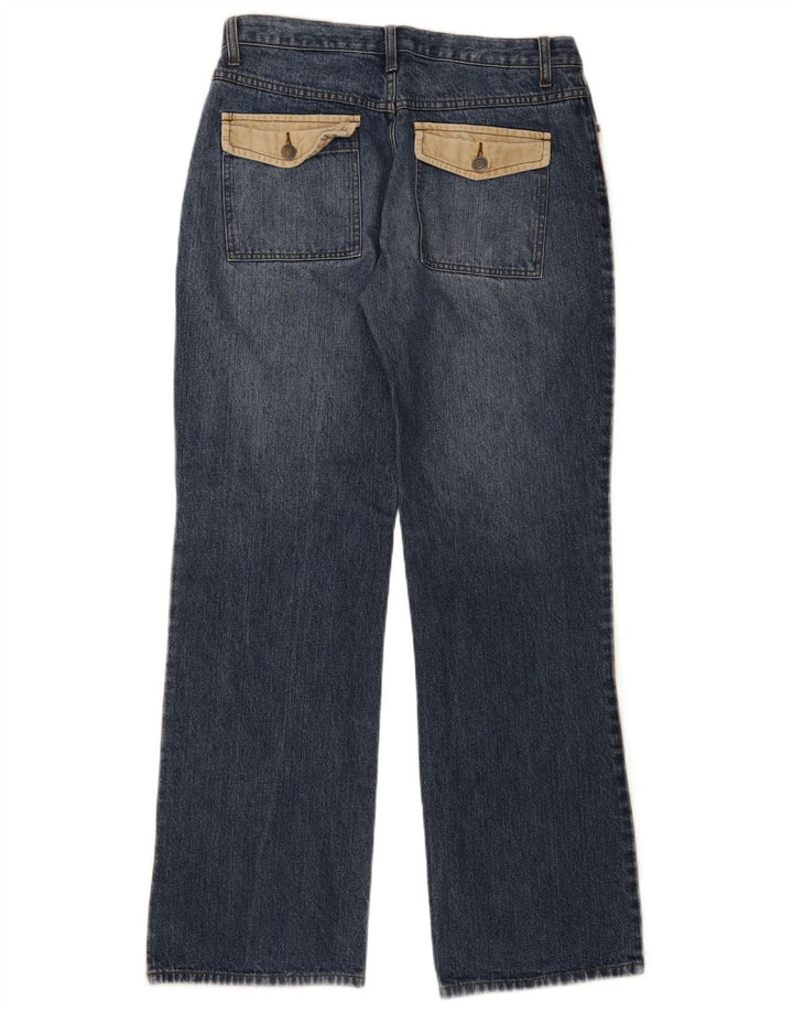 Jeans Bootcut Homme Identique W33 L34 Coton Colorblock Beige
