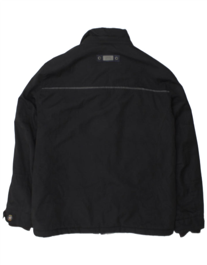 Camel Active Veste de Pluie Homme EU 52 Large Noir Polyester